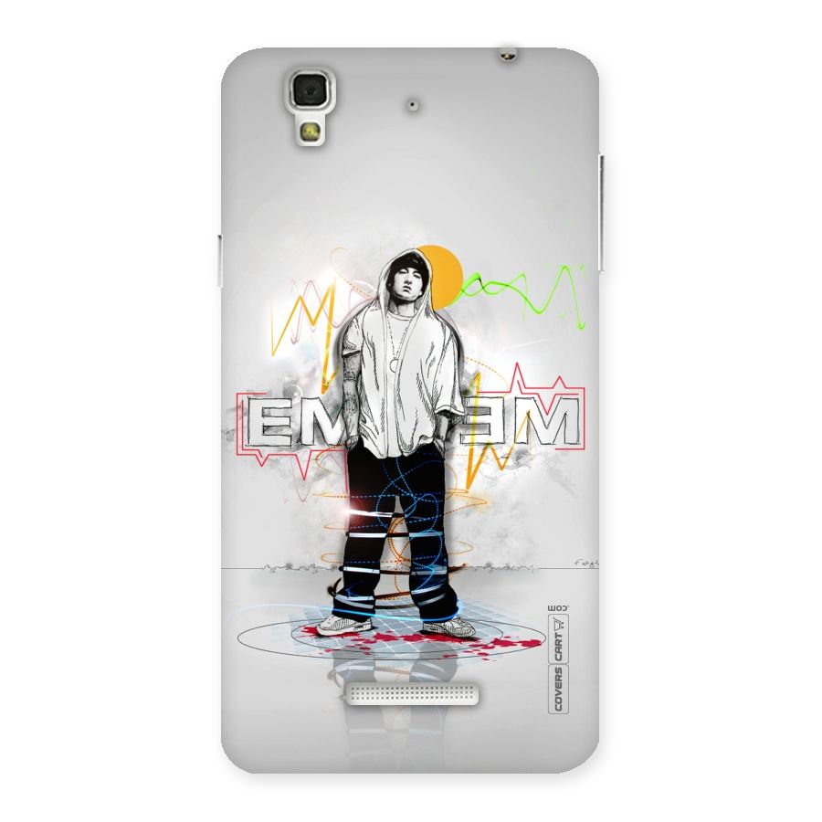 Rap King Eminem Back Case for YU Yureka Plus