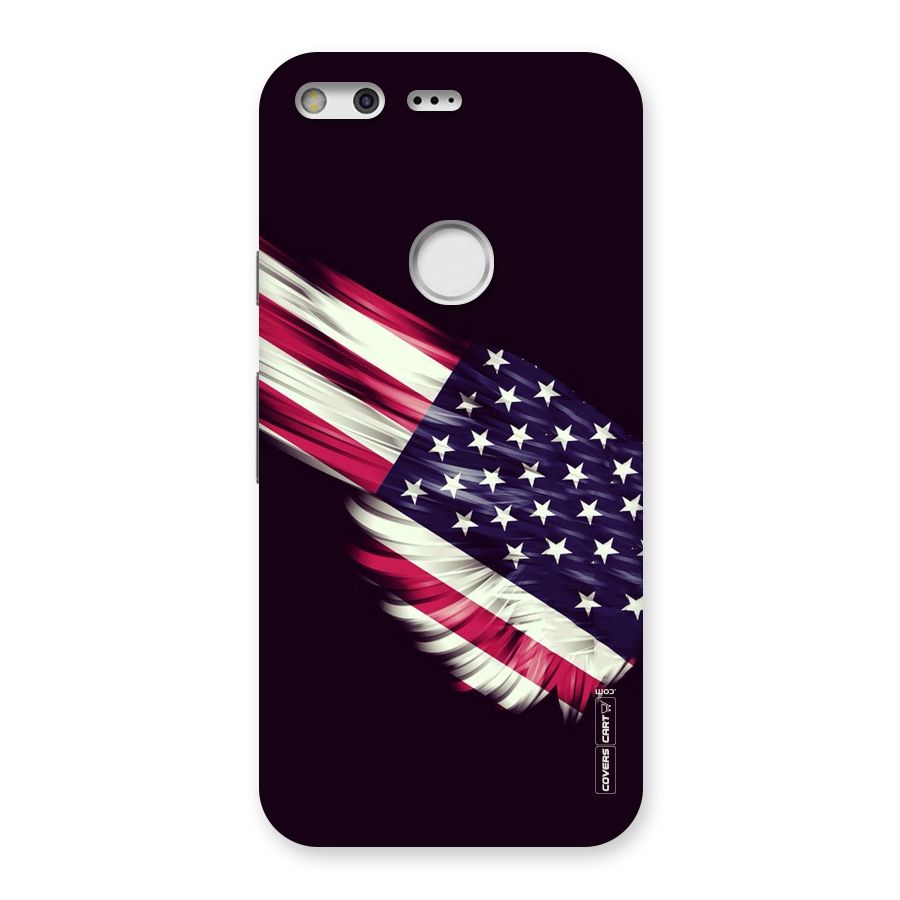 Red And White Stripes Stars Back Case for Google Pixel