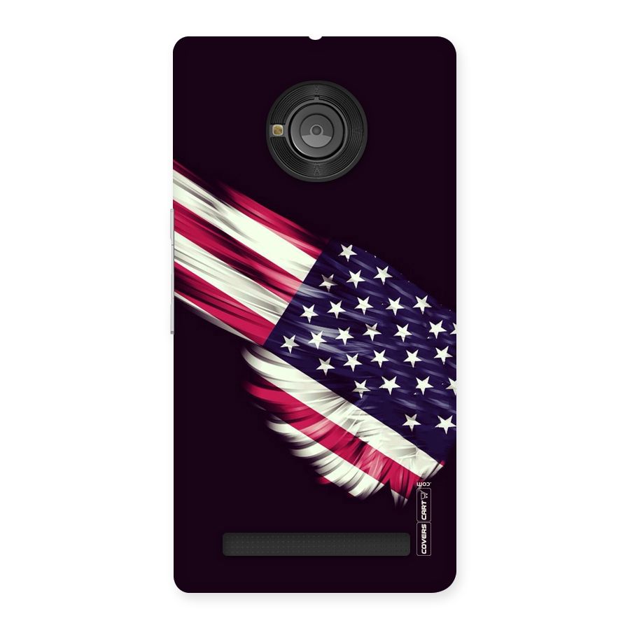 Red And White Stripes Stars Back Case for Yu Yuphoria