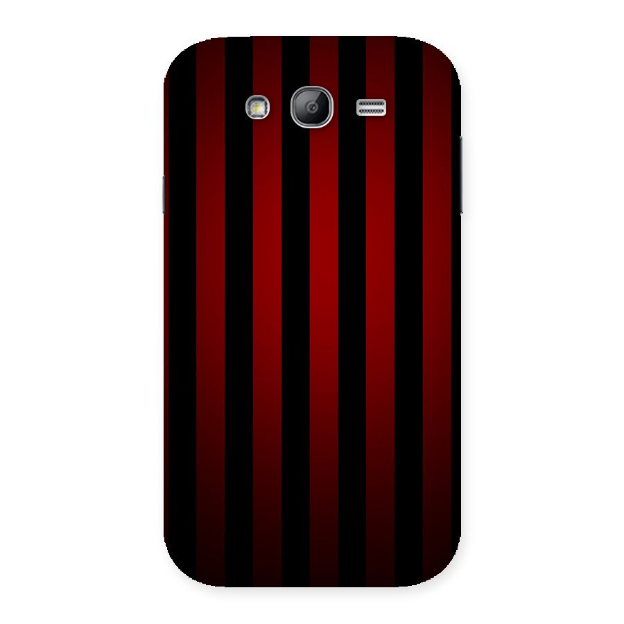 Red Black Stripes Back Case for Galaxy Grand