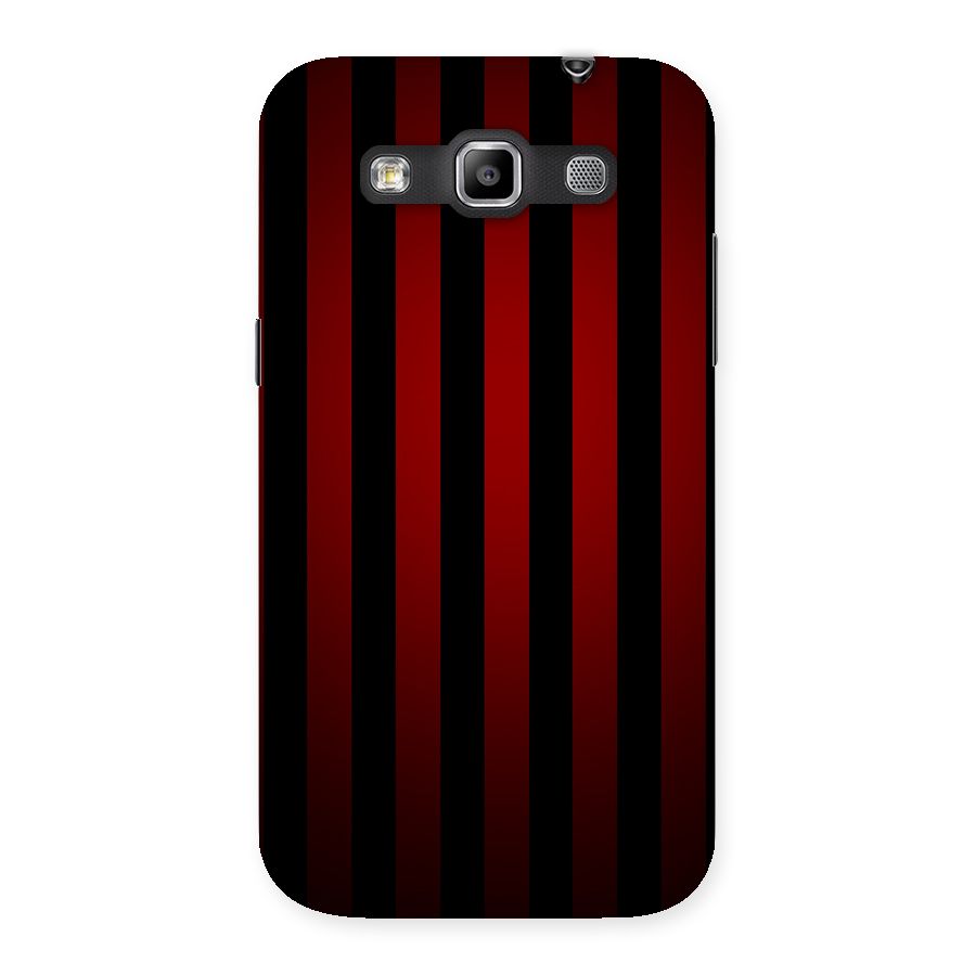 Red Black Stripes Back Case for Galaxy Grand Quattro