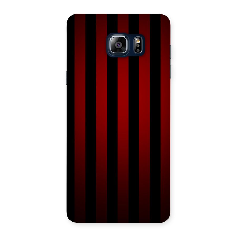 Red Black Stripes Back Case for Galaxy Note 5