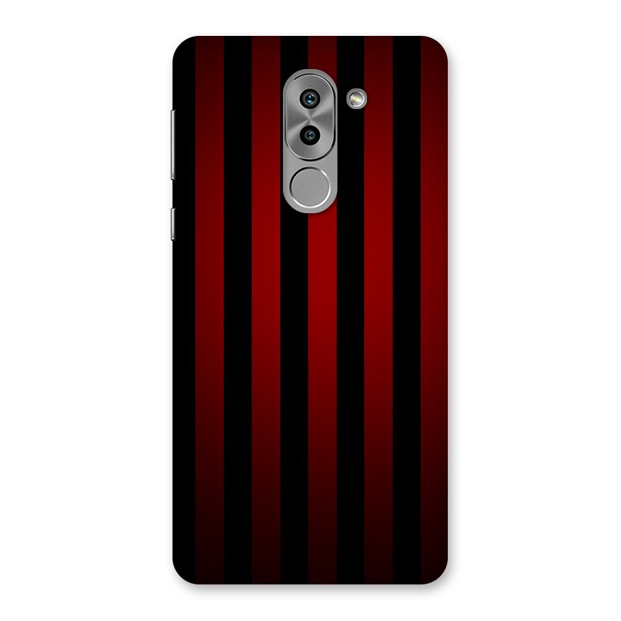 Red Black Stripes Back Case for Honor 6X