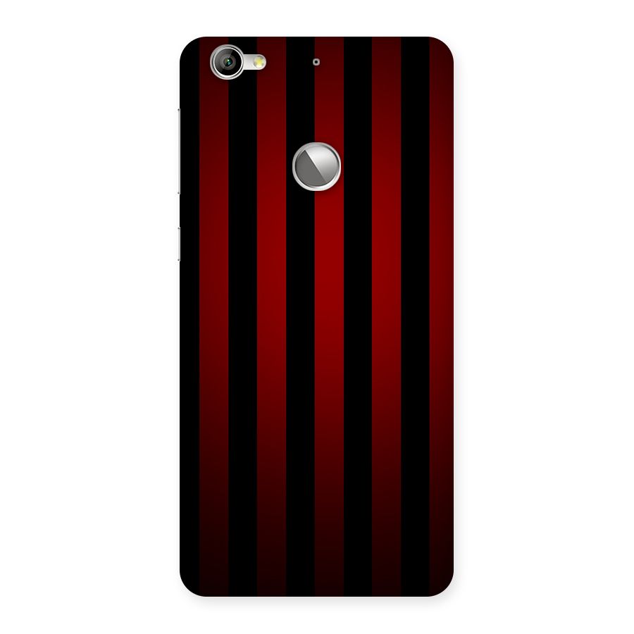 Red Black Stripes Back Case for LeTV Le 1s