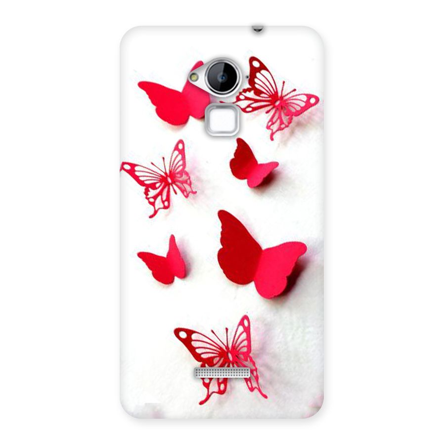 Red Butterflies Back Case for Coolpad Note 3