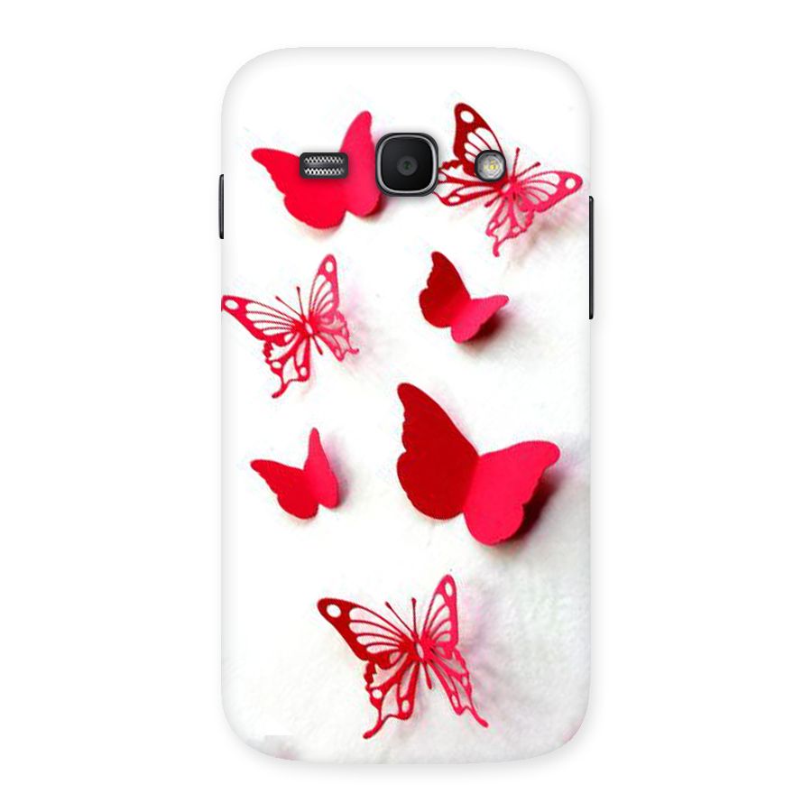 Red Butterflies Back Case for Galaxy Ace 3