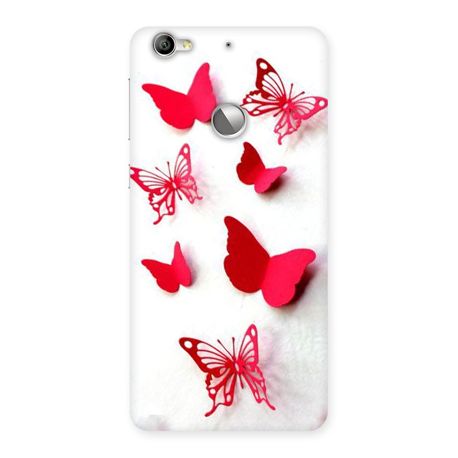 Red Butterflies Back Case for LeTV Le 1s