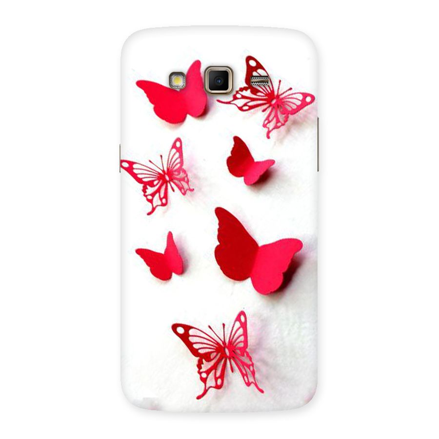 Red Butterflies Back Case for Samsung Galaxy Grand 2