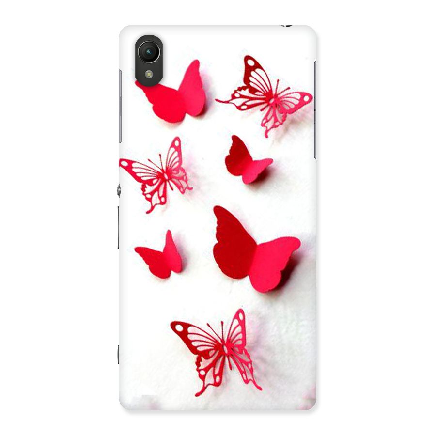 Red Butterflies Back Case for Sony Xperia Z2