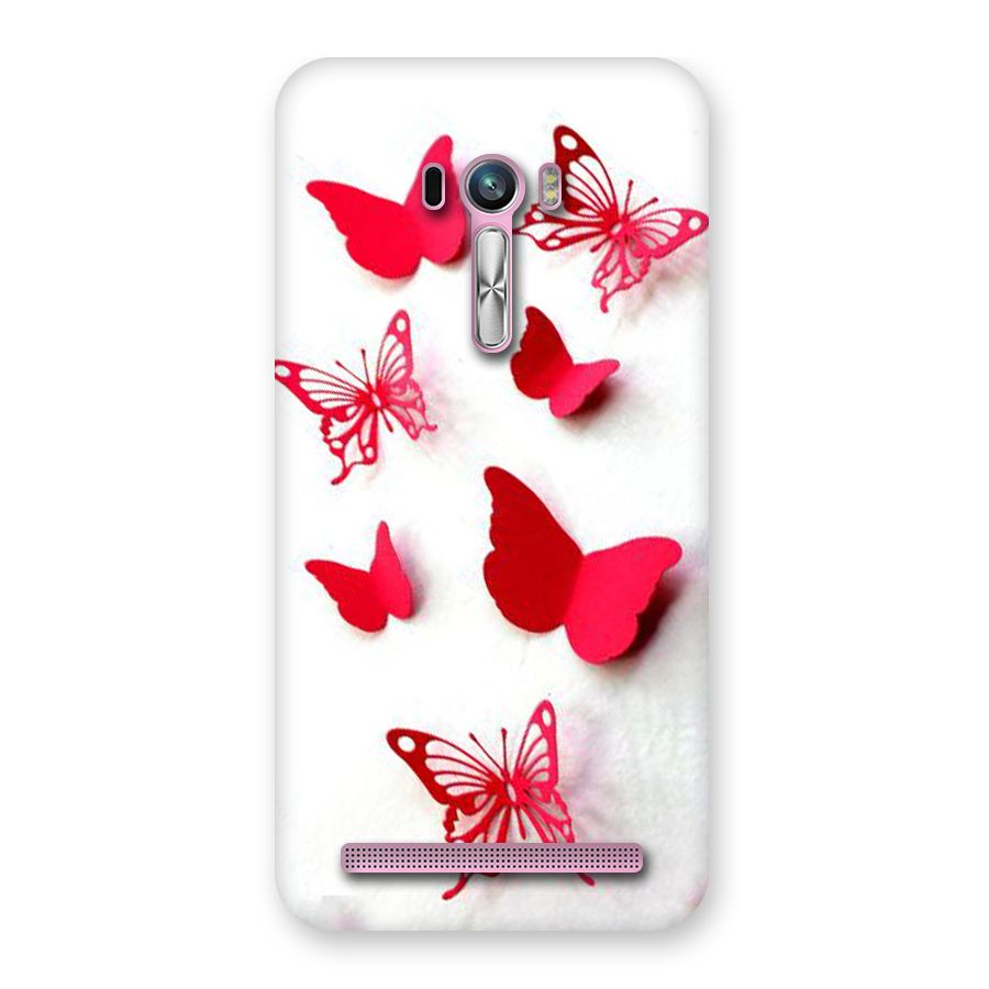 Red Butterflies Back Case for Zenfone Selfie