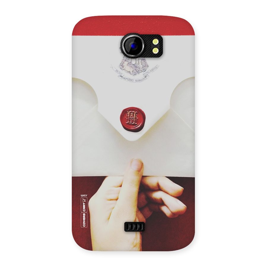 Red Envelope Back Case for Micromax Canvas 2 A110