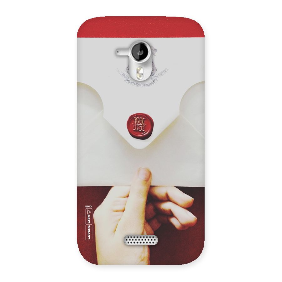 Red Envelope Back Case for Micromax Canvas HD A116