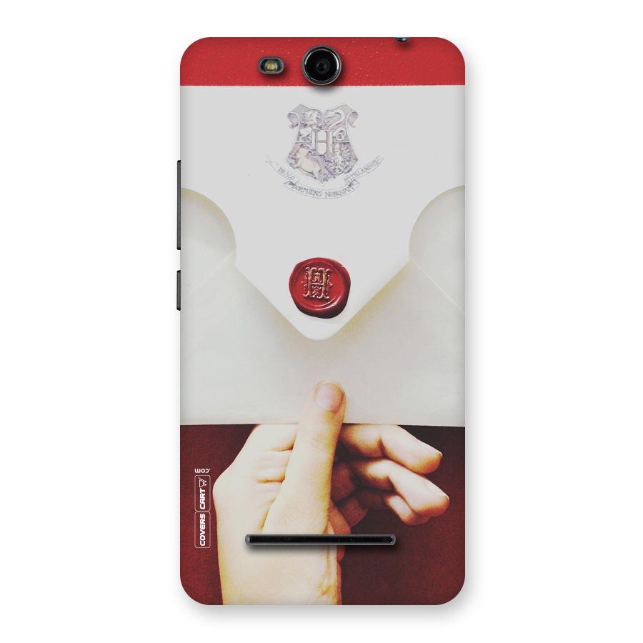 Red Envelope Back Case for Micromax Canvas Juice 3 Q392