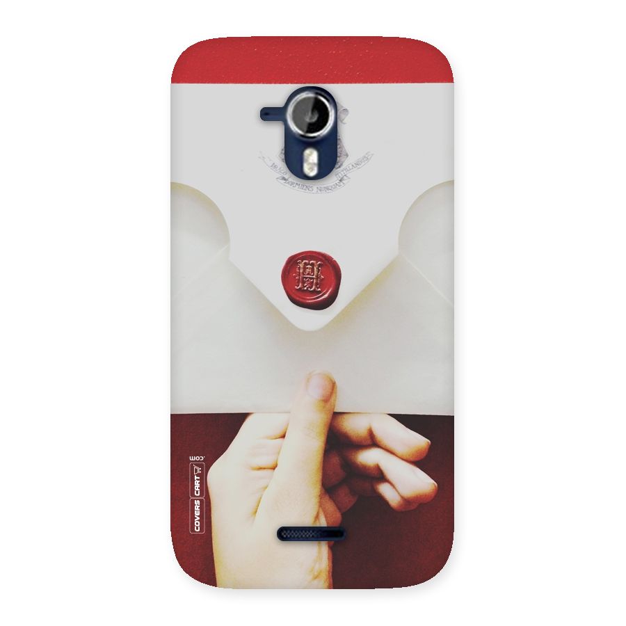 Red Envelope Back Case for Micromax Canvas Magnus A117