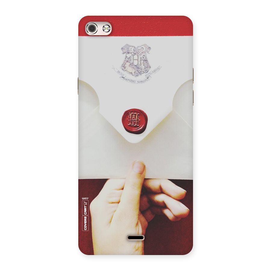 Red Envelope Back Case for Micromax Canvas Silver 5