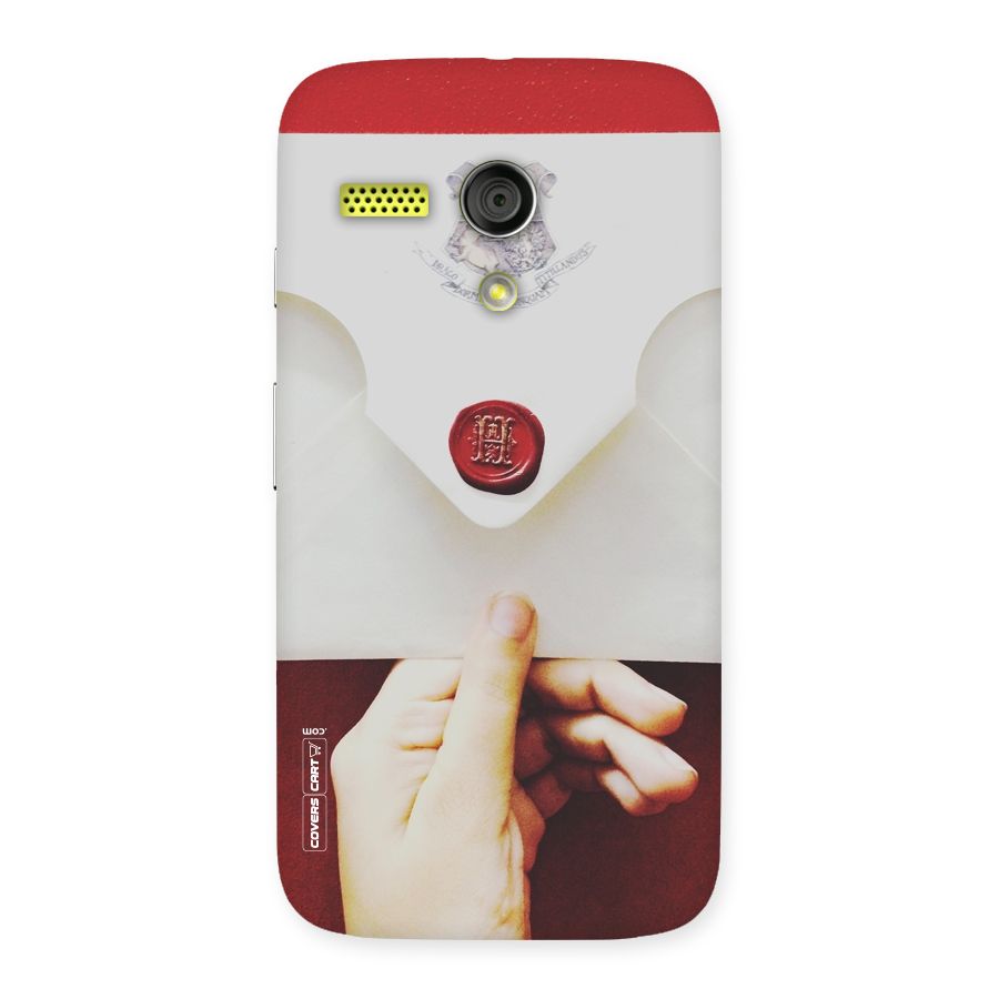 Red Envelope Back Case for Moto G