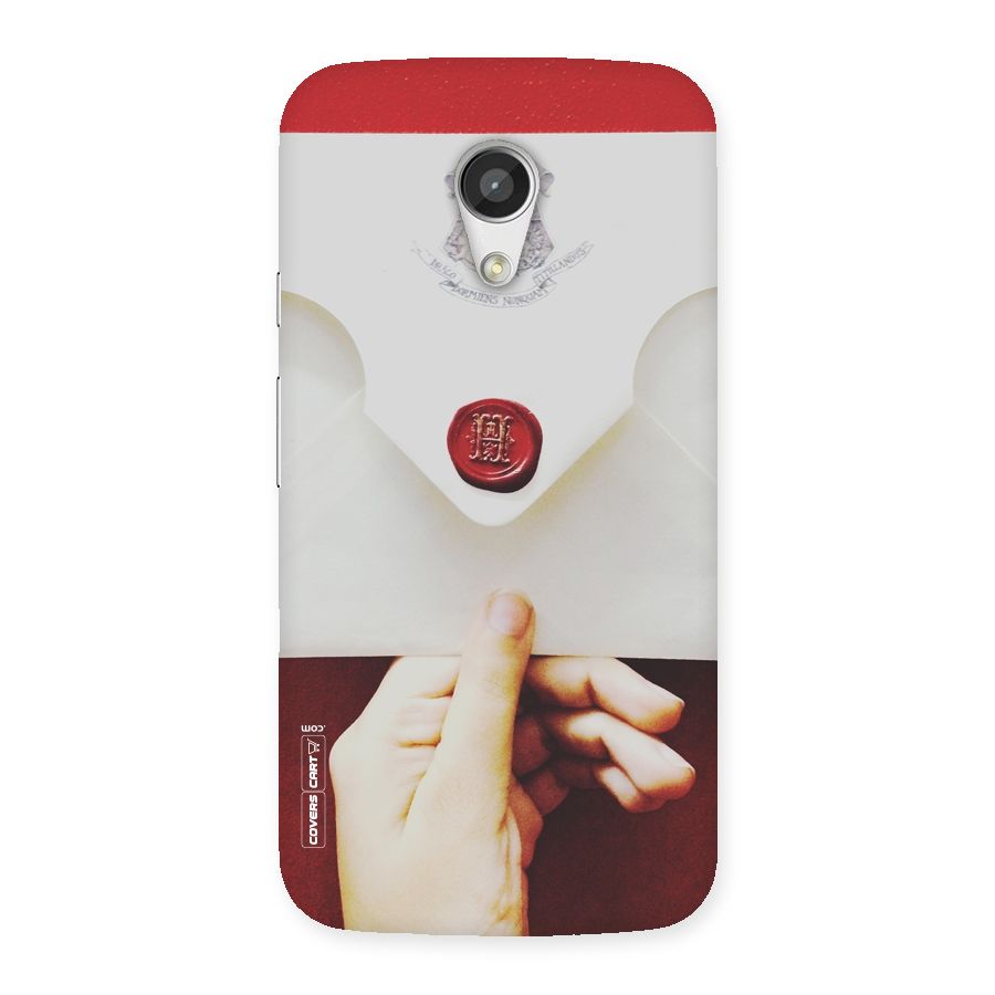 Red Envelope Back Case for Moto G 2nd Gen