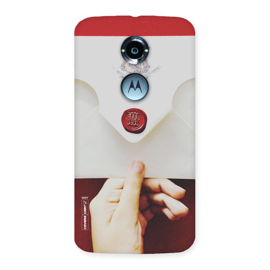 Red Envelope Back Case for Moto X 2nd Gen