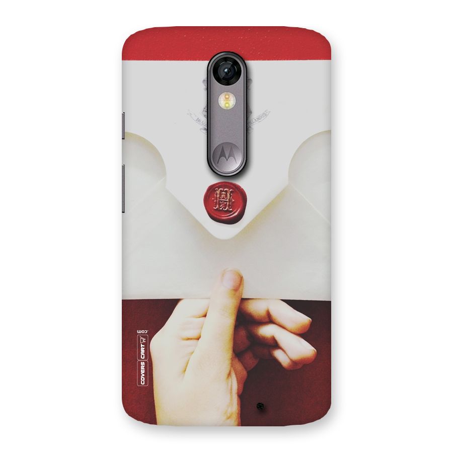 Red Envelope Back Case for Moto X Force