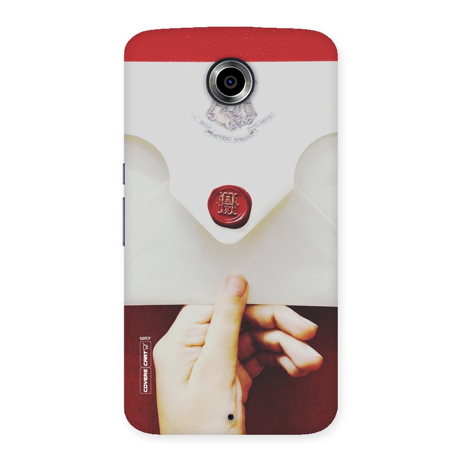 Red Envelope Back Case for Nexsus 6
