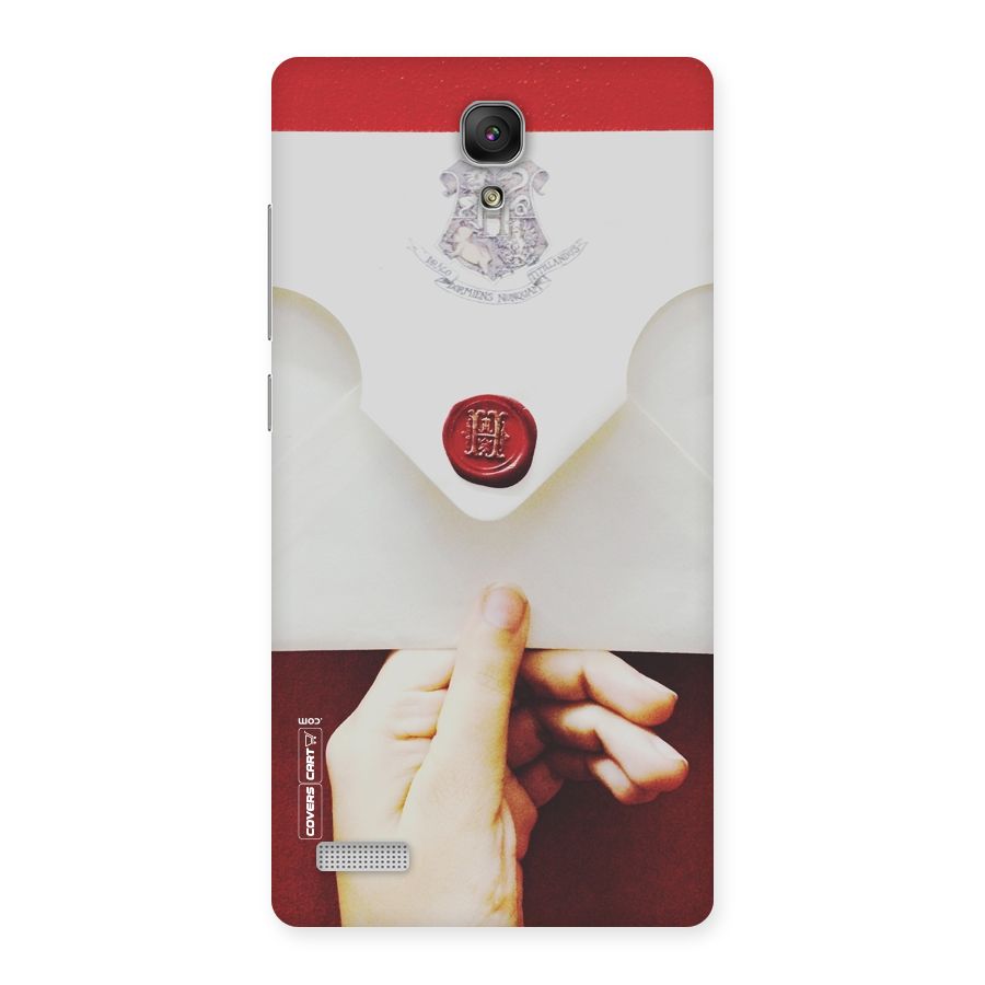 Red Envelope Back Case for Redmi Note