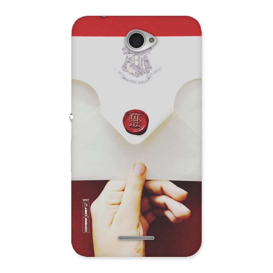Red Envelope Back Case for Sony Xperia E4