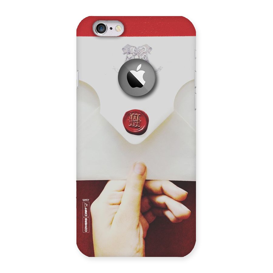 Red Envelope Back Case for iPhone 6 Logo Cut