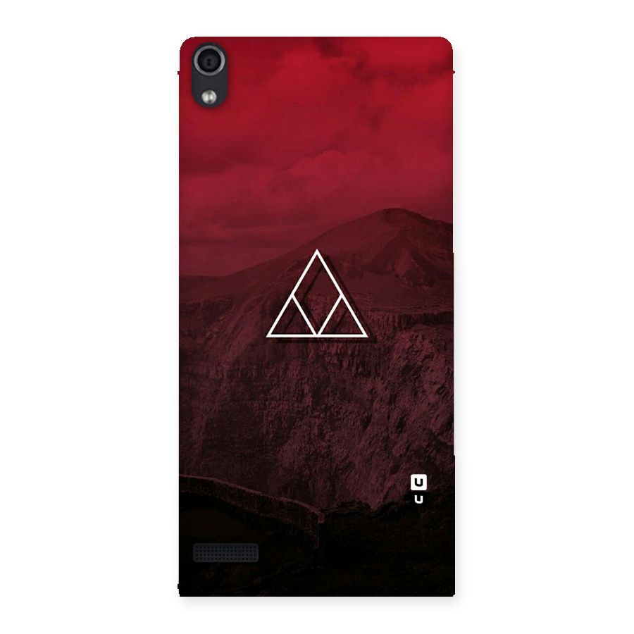 Red Hills Back Case for Ascend P6