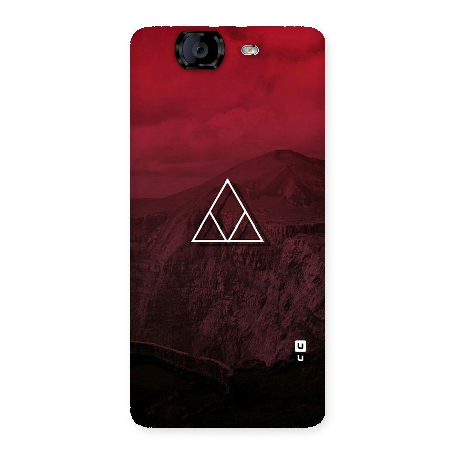 Red Hills Back Case for Canvas Knight A350