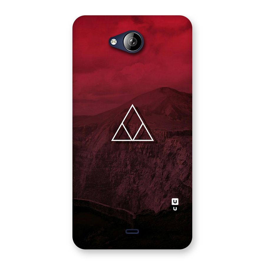 Red Hills Back Case for Canvas Play Q355