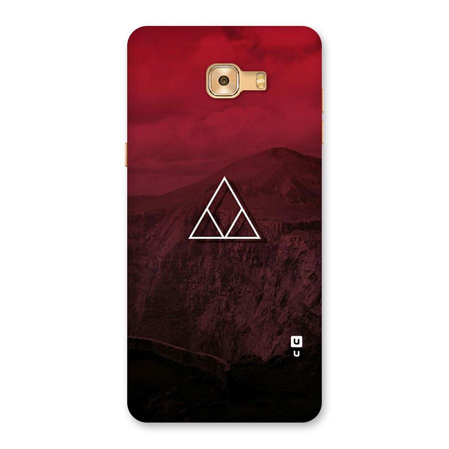 Red Hills Back Case for Galaxy C9 Pro