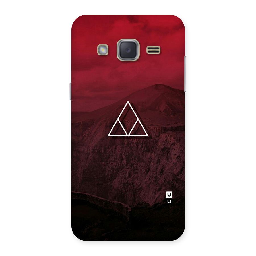 Red Hills Back Case for Galaxy J2