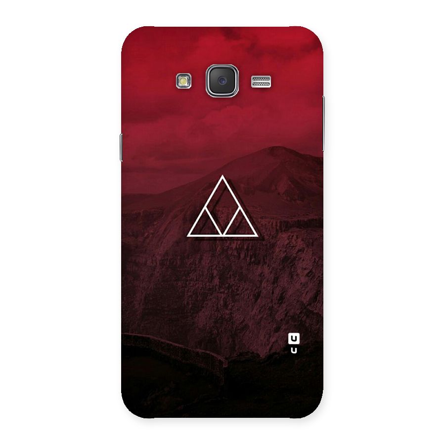 Red Hills Back Case for Galaxy J7