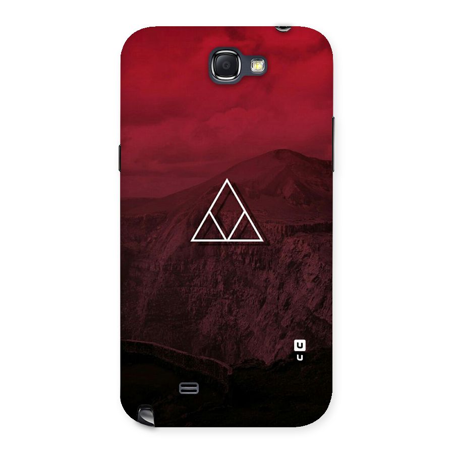 Red Hills Back Case for Galaxy Note 2