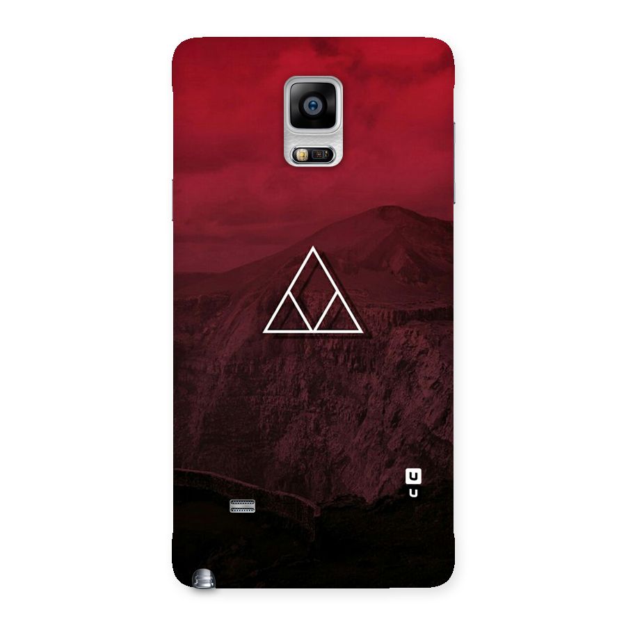 Red Hills Back Case for Galaxy Note 4