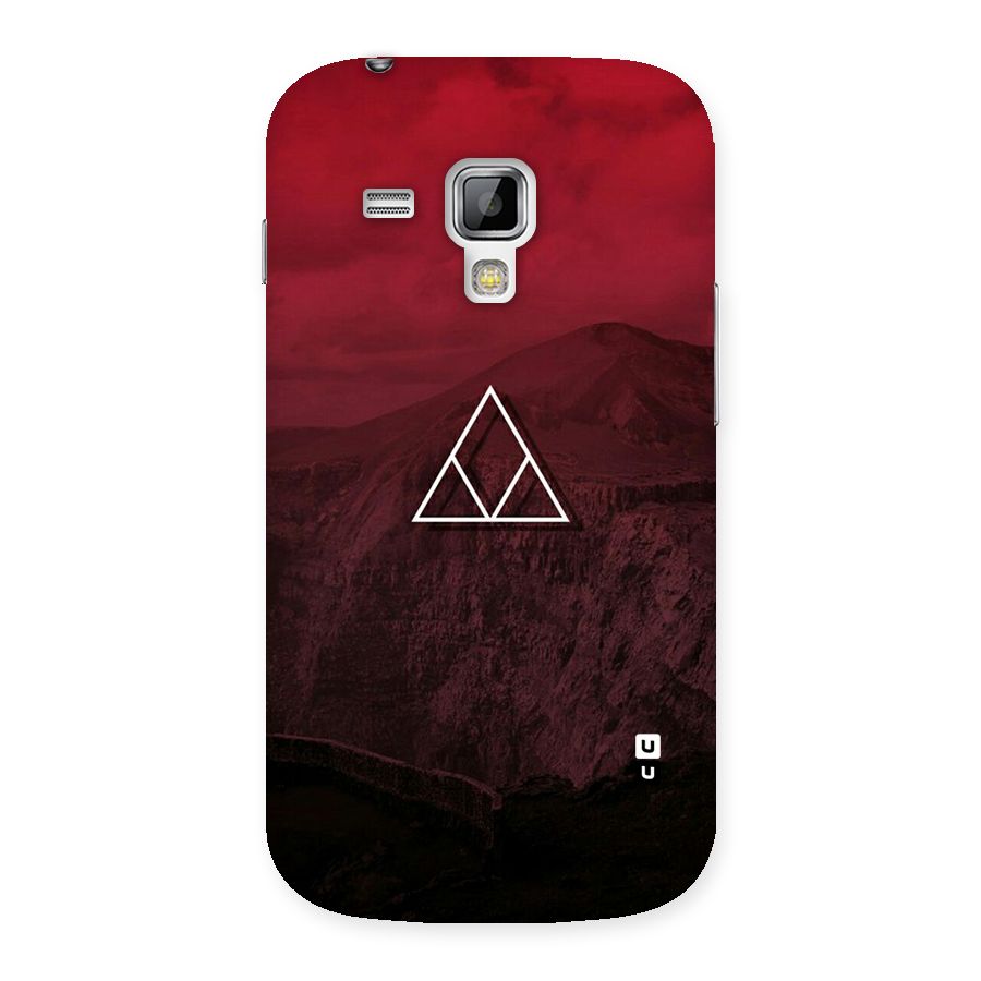 Red Hills Back Case for Galaxy S Duos