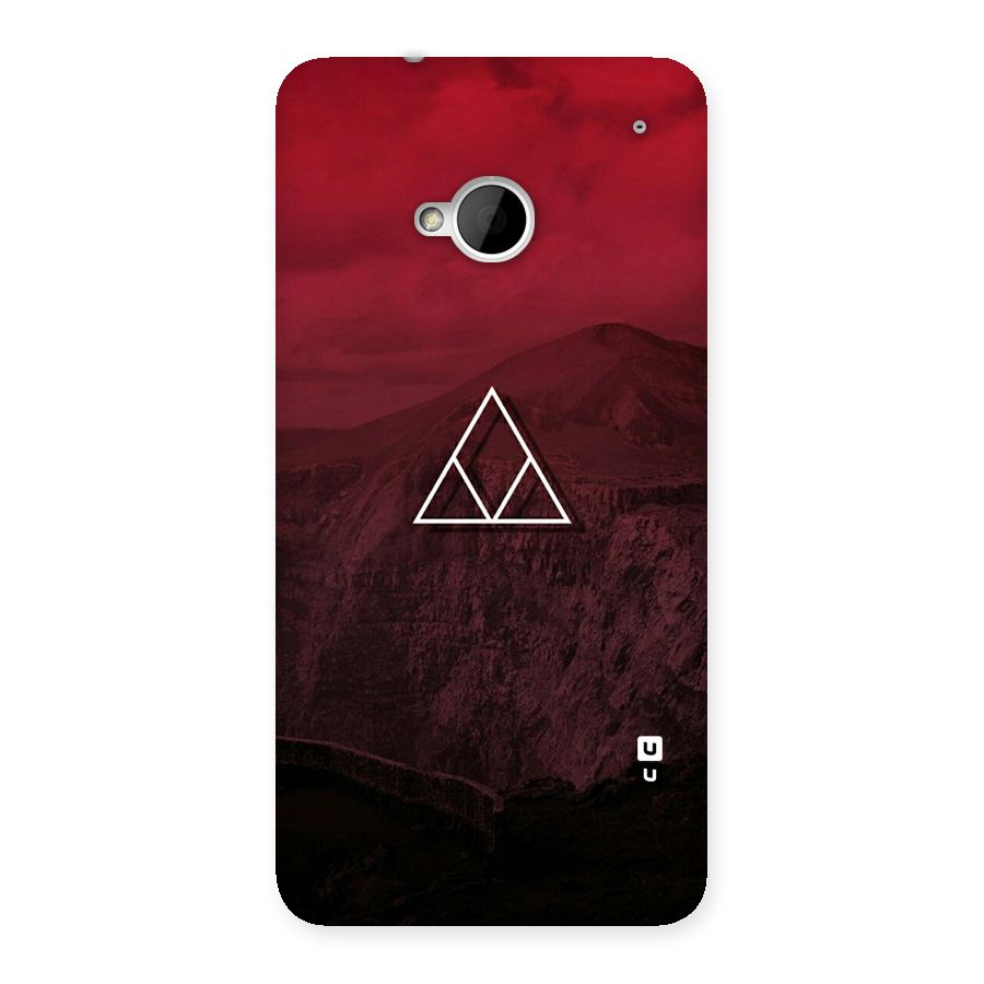 Red Hills Back Case for HTC One M7