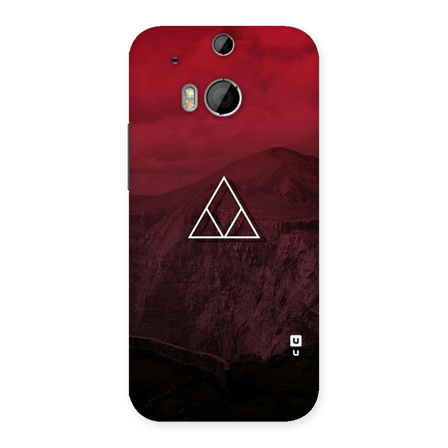 Red Hills Back Case for HTC One M8
