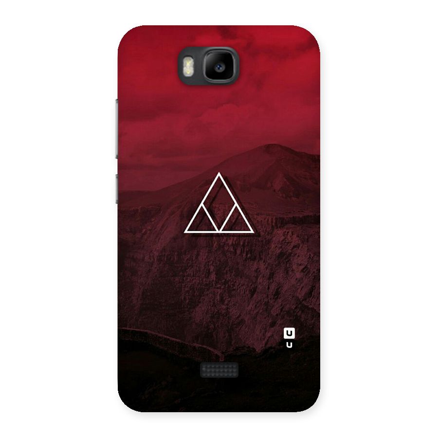 Red Hills Back Case for Honor Bee
