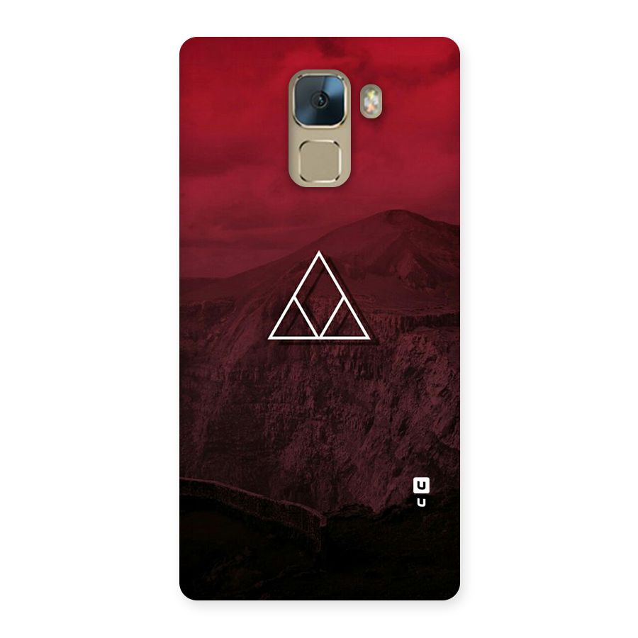 Red Hills Back Case for Huawei Honor 7