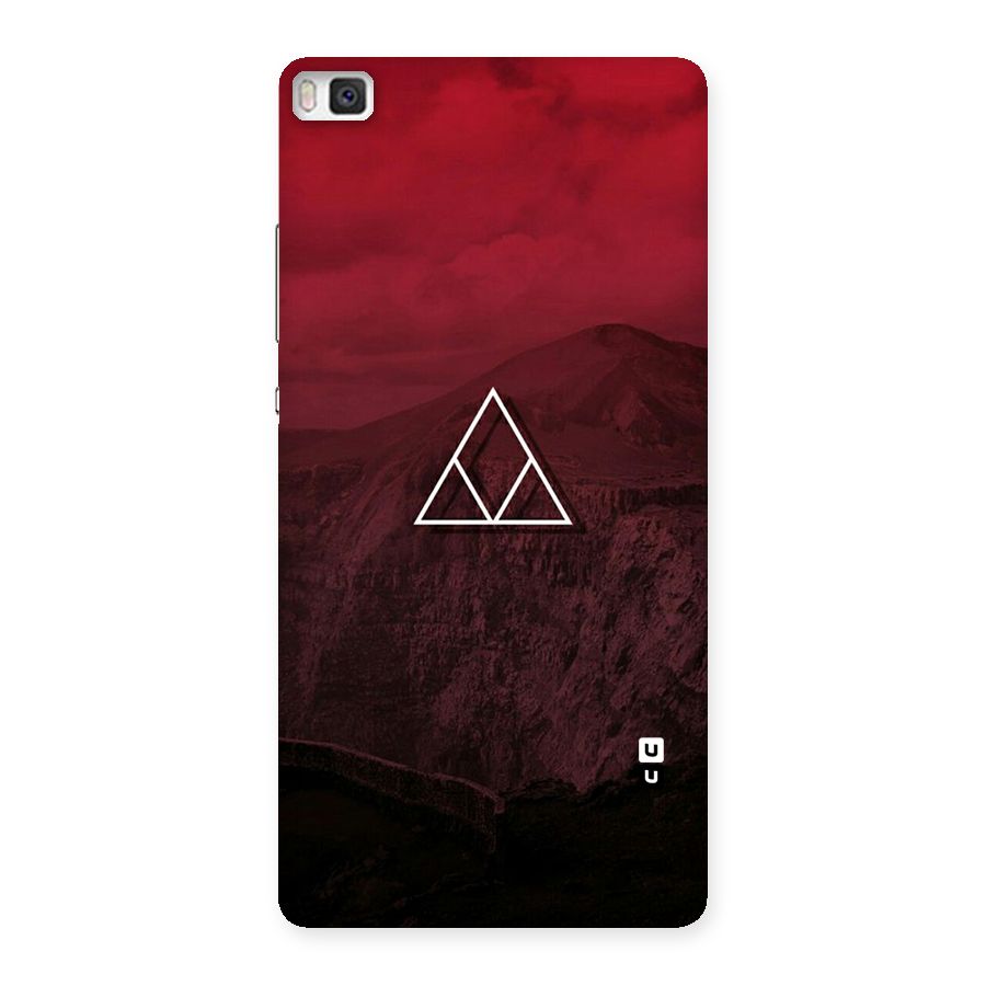 Red Hills Back Case for Huawei P8