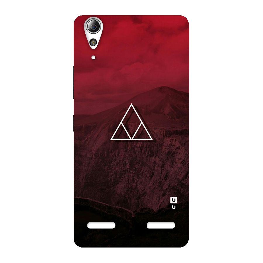 Red Hills Back Case for Lenovo A6000