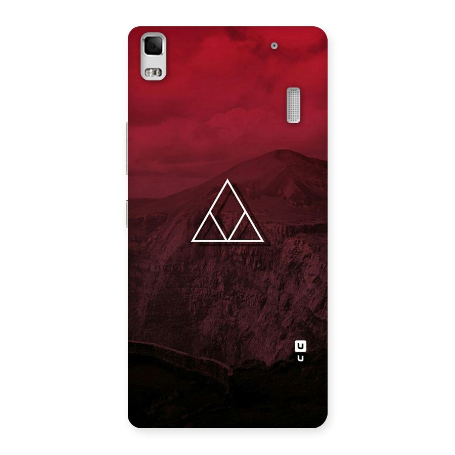 Red Hills Back Case for Lenovo K3 Note