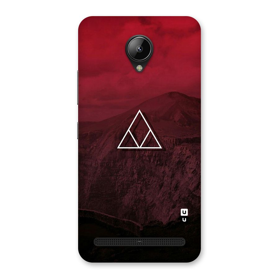 Red Hills Back Case for Lenovo C2