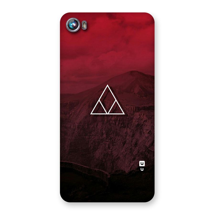 Red Hills Back Case for Micromax Canvas Fire 4 A107