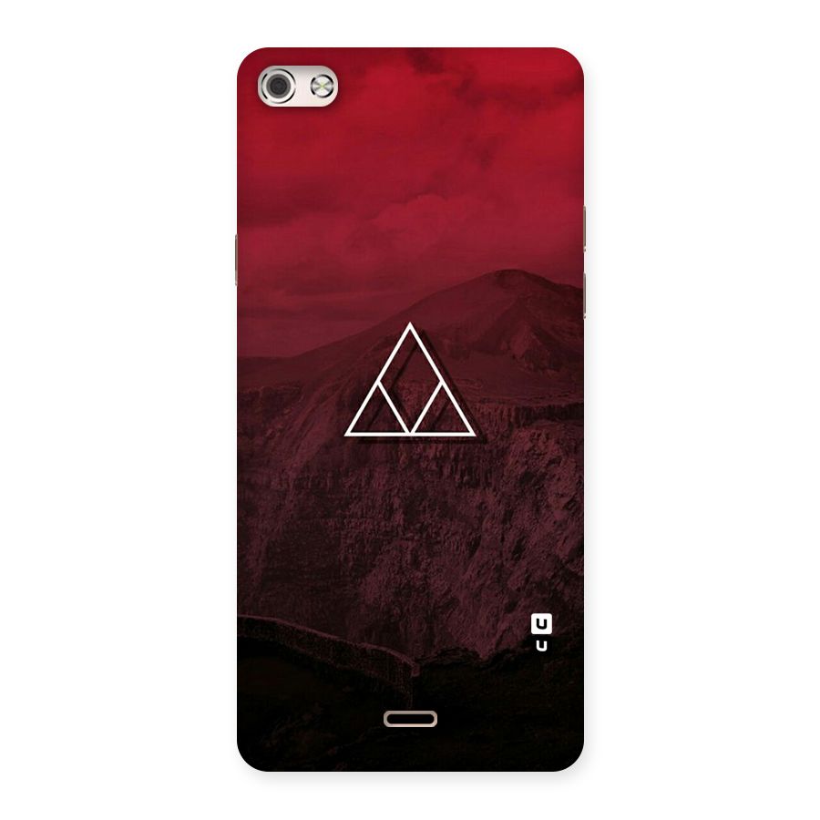 Red Hills Back Case for Micromax Canvas Silver 5