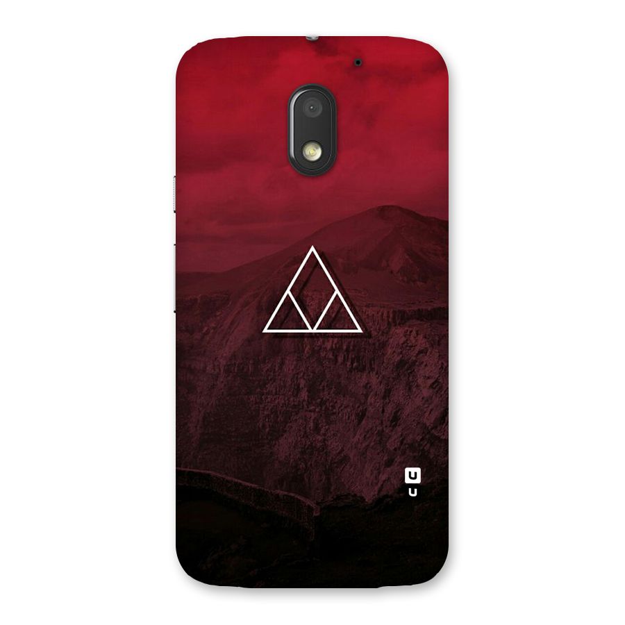 Red Hills Back Case for Moto E3 Power