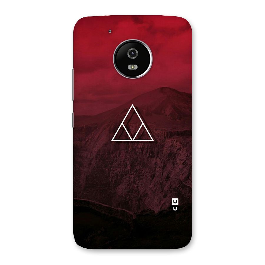 Red Hills Back Case for Moto G5