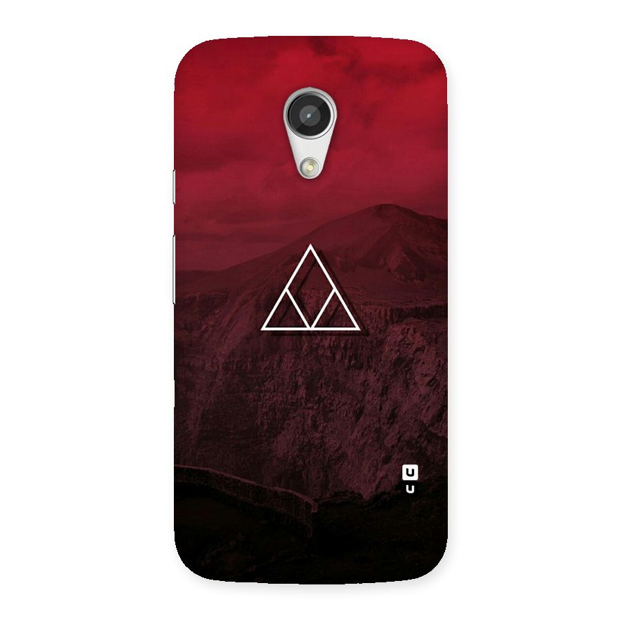Red Hills Back Case for Moto G 2nd Gen