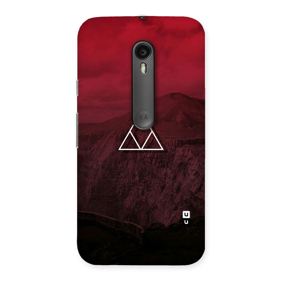 Red Hills Back Case for Moto G Turbo